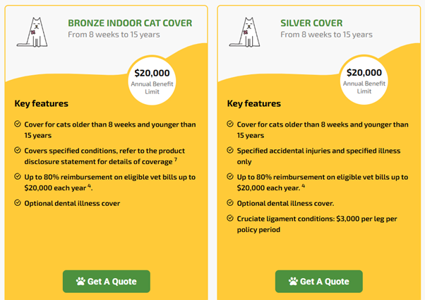 Potiki pet insurance policies